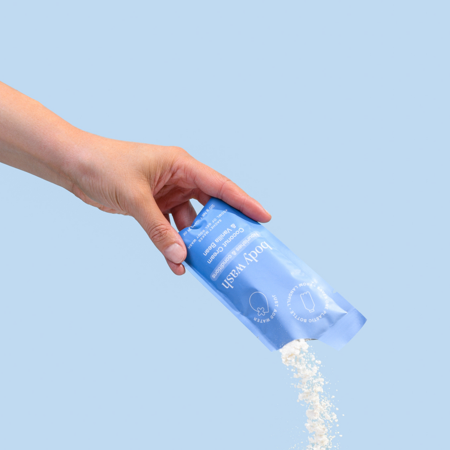 Body Wash Refill Sachets - Coconut Cream and Vanilla Bean