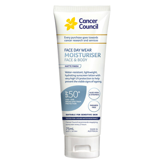 Moisturiser for Face & Body SPF50+ 4HR Water Resistant