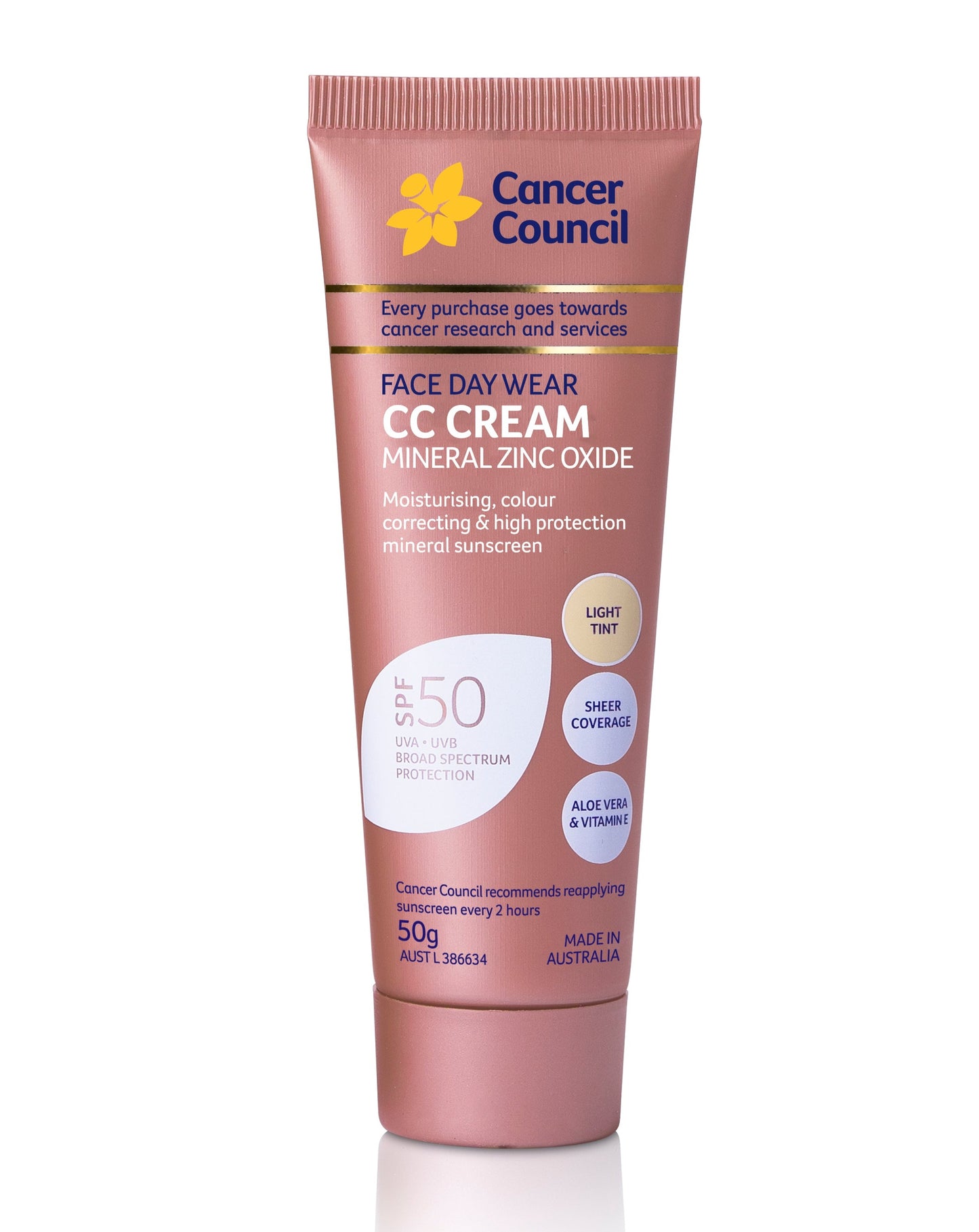 Mineral CC Cream SPF50 in Light Tint