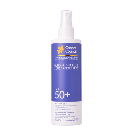 Ultra-Lightweight Sunscreen Spray SPF50+