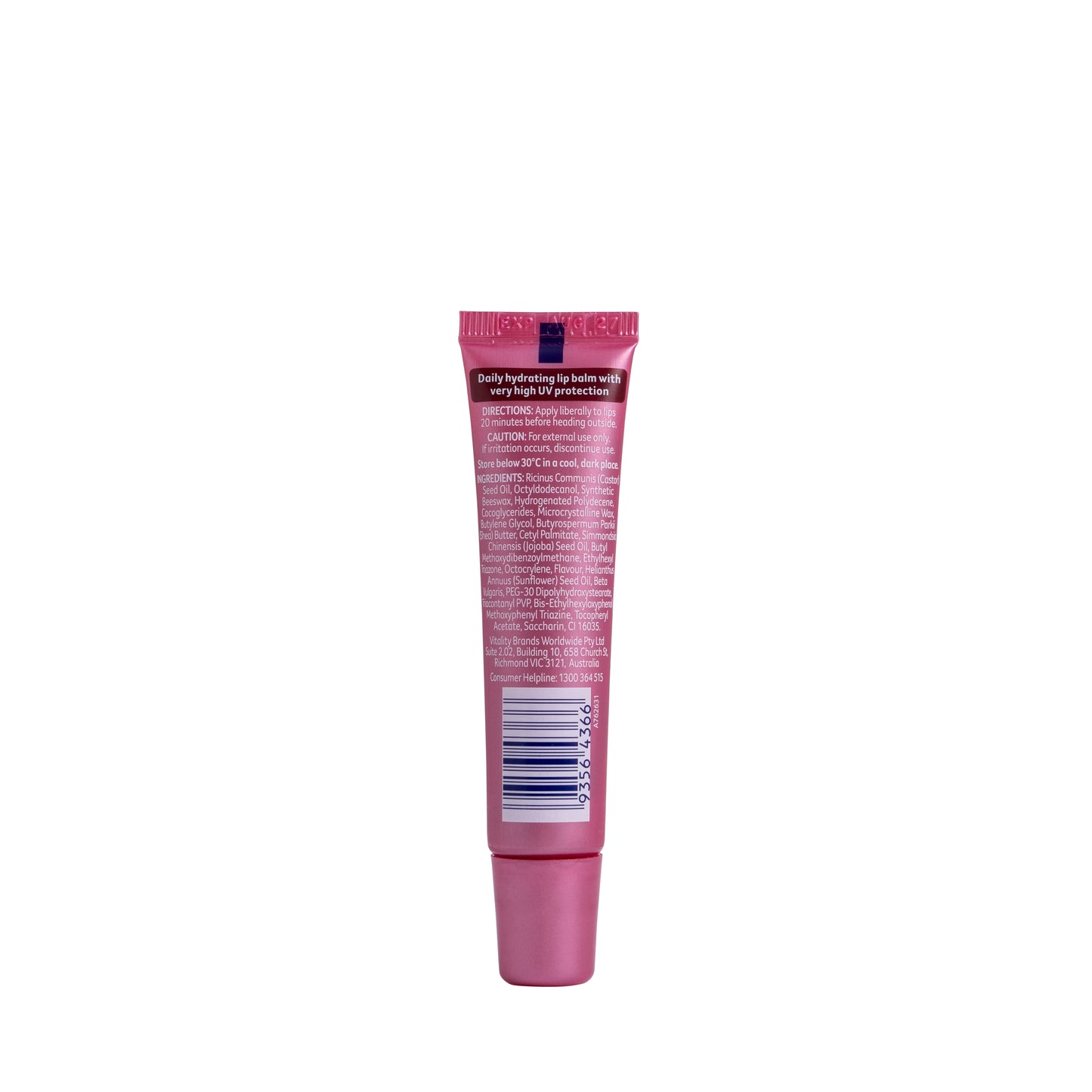 Lip Balm Raspberry SPF50+