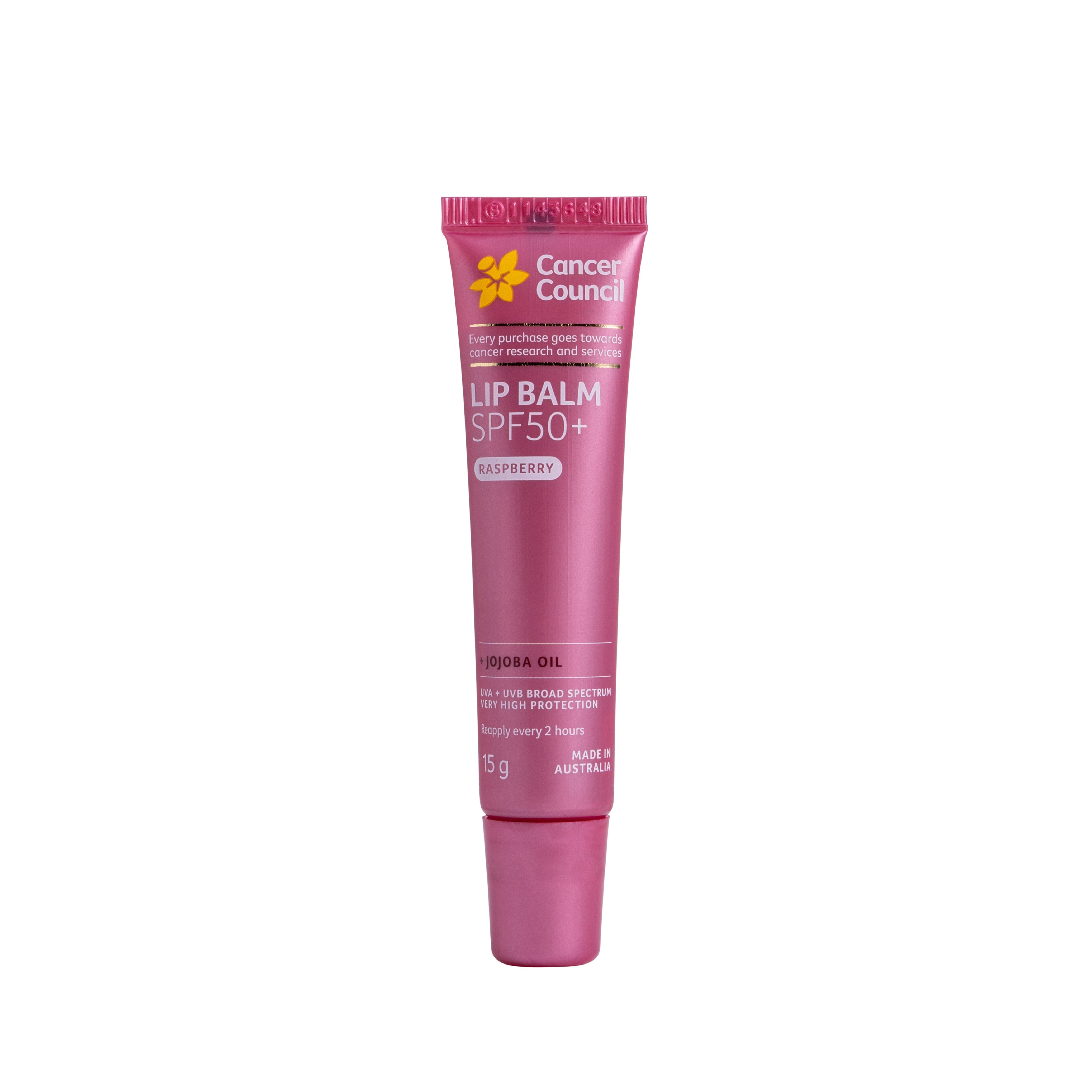 Lip Balm Raspberry SPF50+ – Vitality Brands Worldwide