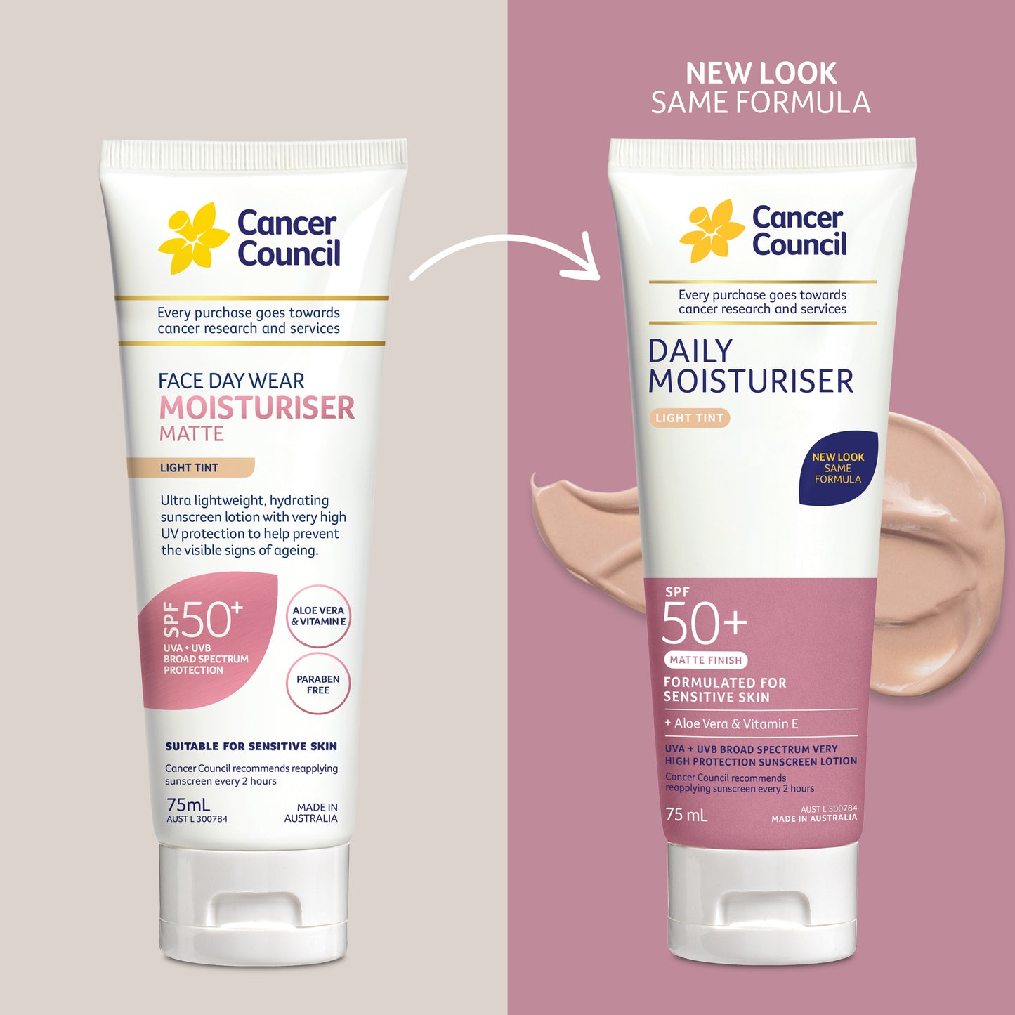 Daily Moisturiser SPF50+