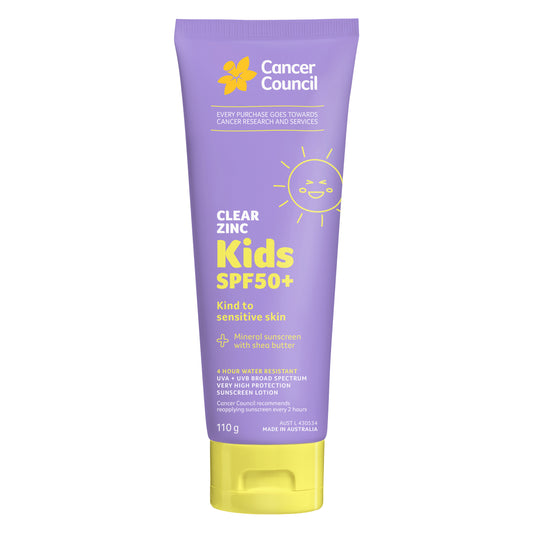 Clear Zinc Kids SPF50+