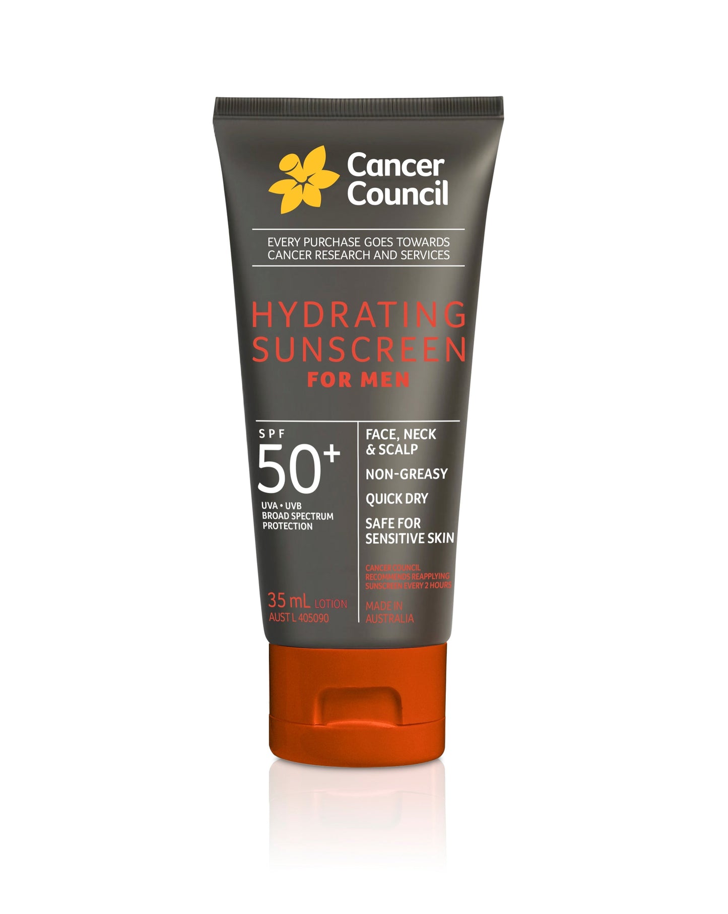 Hydrating Sunscreen for Men SPF50+ – Vitality Brands Worldwide